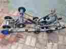 00000 Polaris 1998 X-tra Snowmobile Rear Suspension W Shock 121