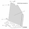 1024375-458 Polaris Mount Mud Guard Mblk Ranger Xp 194722350595