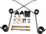 Sm-12355 15-6401 Spi Ski Doo Rev Xp Xm Summit Freeride Tunnel Mounted Ice Scratchers New