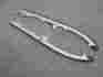 1540560 Set Of 1985-1996 Polaris Indy 400 500 600 Xcr Lite Rxl Etc Rear Suspension Rails