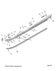 1543453-309 Polaris Rail Basic Lwt Rh Natural New Oem