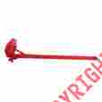 1821201-293red 08-354-25 Kimpex Snowmobile Trailing Arm Left Red Polaris Trail Rmk 600 700 800 779422366536