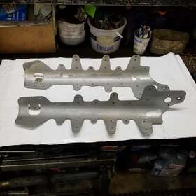 1014067 2005 Polaris Edge Xcsp 600 2001-2007 Supersport Indy Tunnel Supports Fishbones