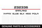 232336 Garland Hyfax Slide Black
