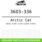 3603-336 Arctic Cat Oem Decal Float
