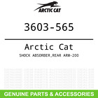 3603-565 Arctic Cat Oem Textron Shock Absorber Rear
