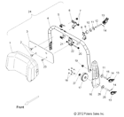 5436635 Polaris Mount Adjuster Arm