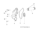 5439282-599 Polaris Panelside Lh Hdpe White New Oem