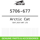 5706-677 Arctic Cat Oem Seat Ltd