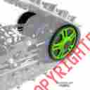 6639-618 Arctic Cat 2012-2016 F Zr Rear Idler 4 Wheel Kit 7.12 Ta Green 884646319234