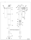 7044557 Polaris Shock Rear New Oem