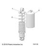 7044794-458 Polaris Spring Matte Black New Oem