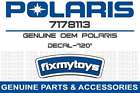 7178113 Polaris Oem Decal 120
