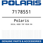 7178551 Polaris Oem Decal Hood Top Rear Right Hand