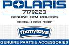 7179223 Polaris Oem Decal-hood 800