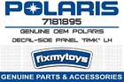 7181895 Polaris Oem Decal-side Panel