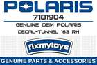 7181904 Polaris Oem Decal-tunnel 163