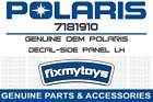7181910 Polaris Oem Decal-side Panel