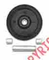 98-04 Sma-wheel-4k-it Yamaha Fourth Wheel Kit Stock Models W Plastic Wheels