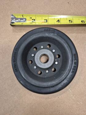 Aas-16 Aetna Vintage Snowmobile Bogey / Idler Wheel