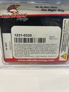 1231-0335 All Balls Racing Jack Shaft Kit