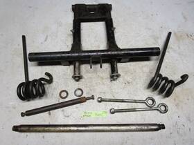0104-907 Arctic Cat Vintage 78 Lynx 250 Snowmobile Suspension Rear Swing Arm Assembly