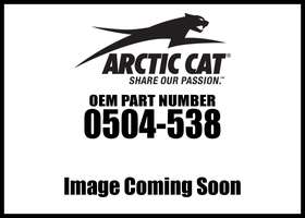 0504-538 Arctic Cat Atv 550 H1 Efi 4x4 Auto Spring Coil-rear-platinum New Oem
