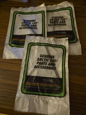 Arctic Cat 0603-393 Snowmobile Shock Strap Qty 3