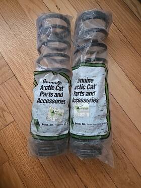 0603-400 Arctic Cat Aws Front Suspension Compression Ski Spring Nos Qty 2