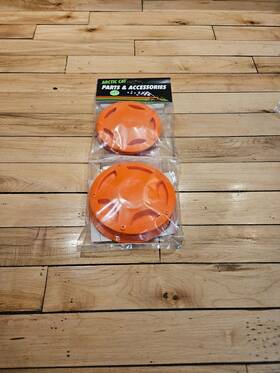0639-100 Arctic Cat Nos Wheel Disks Orange 90s