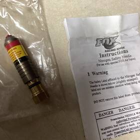 0644-604 Arctic Cat New Fox Nitrogen Shock Inflation Long Safety Needle