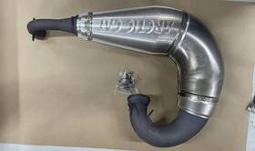 0702-980 Arctic Cat 04-05 Exhaust Pipe / Expansion Chamber Part #