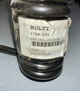 1704-291 Arctic Cat Oem Ptd Blk Lh Suspension Spring New