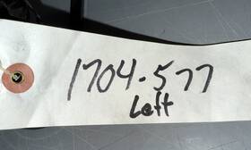 1704-577 Arctic Cat Oem Ptd Lh Suspension Spring 18.5lb 90deg New