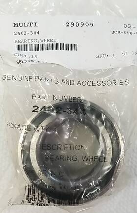 2402-344 Arctic Cat Oem Wheel Bearing . Artic