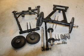 2704-537 Arctic Cat 2015 Sno Pro M6 Rear Suspension Torque Skid Bracket Arm Set