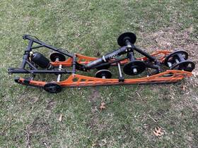 2704-632 Arctic Cat 141 Inch M Xf Rear Suspension Skid Frame 2015-2018 Hygear Shock