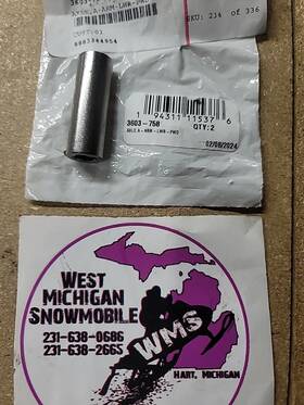 3603-758 Arctic Cat Axle A-arm - Lower. Oem. Part# 3603-758. 2024-2025 Zr 600 M