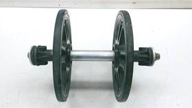 Arctic Cat 3604-399 2011 M8 Sno Pro Rear Idler Axle Shaft W Bogey Wheels Black 8 Inch
