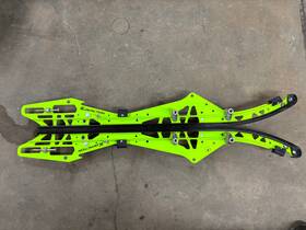 3704-382 Arctic Cat Zr 8000 5000 7000 9000 18 2019 20 Suspension Rails Slide Action 129 Inch