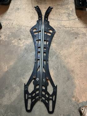 3704-392 Arctic Cat 137 Inch Procross Slide Action Suspension Skid Rail 2019 Xf Zr