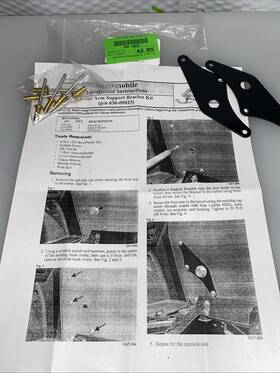 636-00023 Arctic Cat Snowmobile Front Arm Support Bracket Plate-m Kit