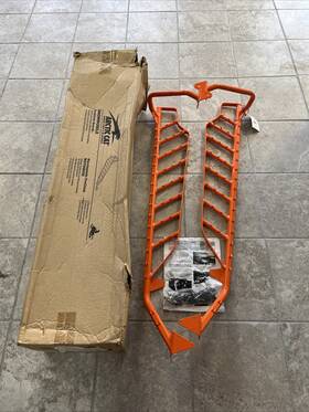 6639-802 Arctic Cat Orange Running Board Kit #6639-802