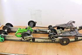 7995-485 Arctic Cat 2001 Zr800 Le Rear Suspension Skid With Shocks 136 Inch
