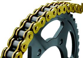 520hx120 Bikemaster 197659 Gold Chain - Performance And Durability