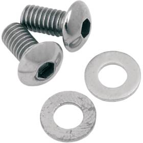 9758-2 Colony Fork Slider Drain Screws - Button Head Chrome Motorcycle Street Bike 9758-2 Colony Fork Slider Drain Screws - Button Head Chrome Motorcycle Street Bike