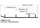 D-06-6-4-614 Sports Parts Inc Slasher Runners