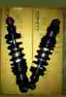 Dnm-hs-1001 Dnm Black 10.5 Slammer Rear Shocks Pair 1991-2015 Harley Dyna Fxd