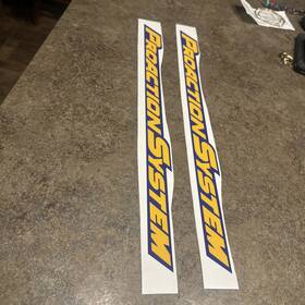 Snodecalsx-97-98 Extreme Sports Parts Yamaha Snowmobile Year 1997 1998 Sx Trailing Arm Decals Only New Left And Right