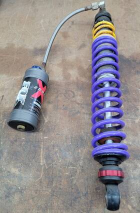 1703-538 Fox Racing Shox Zero X Arctic Cat 2004 Sno Pro Front Shock / 9